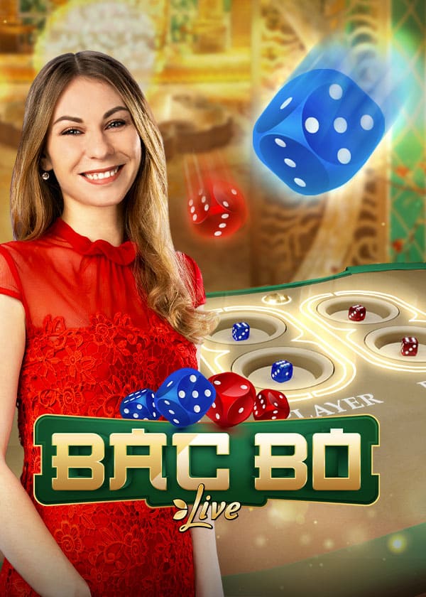 Bac Bo, Evolution live baccarat: Baccarat played with two dice each for Player and Banker; ties pay up to 88:1